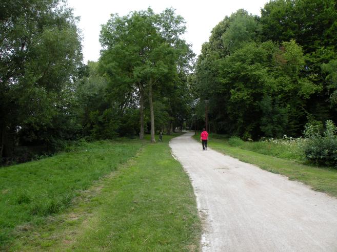  promenade pour piétons et vélos, Sainte-Savine